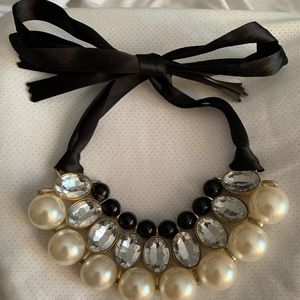 Pearl statement necklace